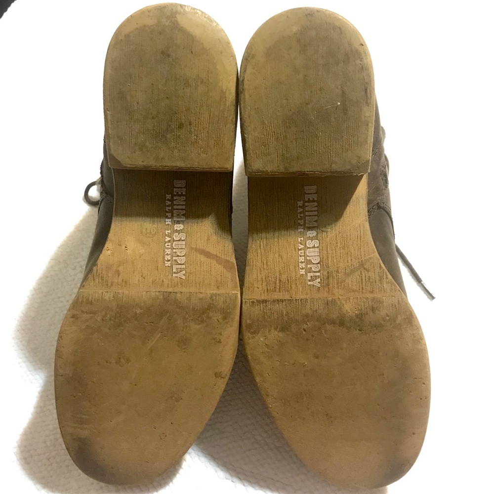 ❤️DENIM & SUPPLY RALPH LAUREN 9 boots - Picture 4 of 7